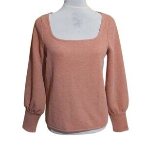 Madewell Ottoman Rib Square Neck Top